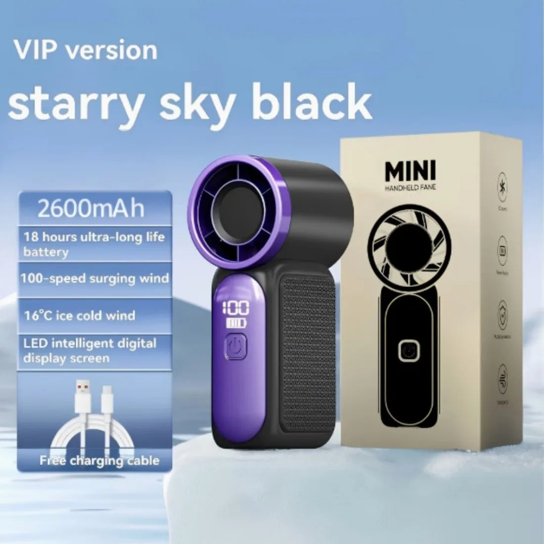 Mini Handheld Turbo Fan